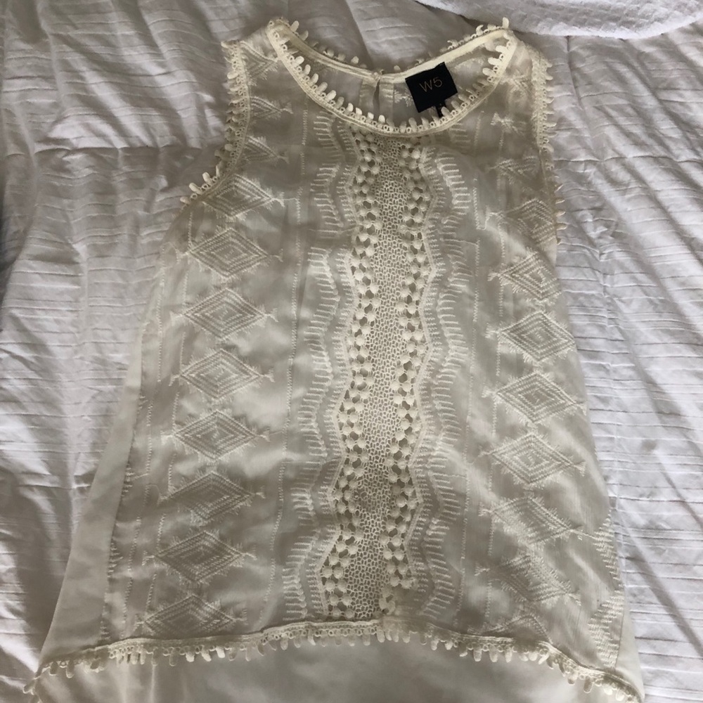 W5 Anthropologie tank top